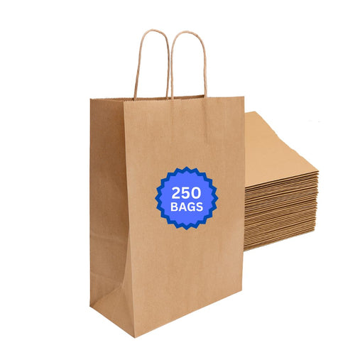 ASSUREPAK INC. - Paper Bags - Handle Bags - Kraft Color - Flat Handle 12