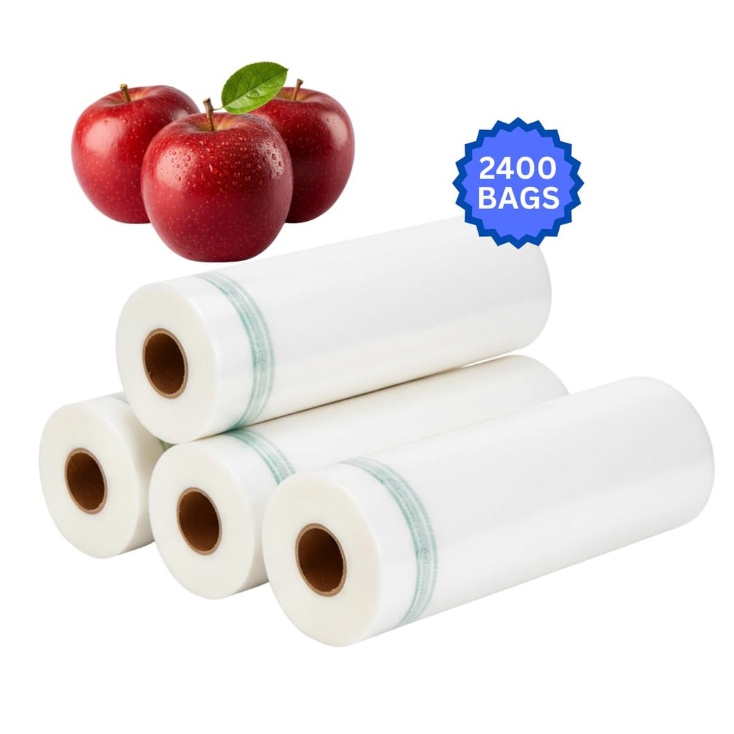ASSUREPAK INC. - Clear (Natural Color) Produce Rolls (HDPE) - 12