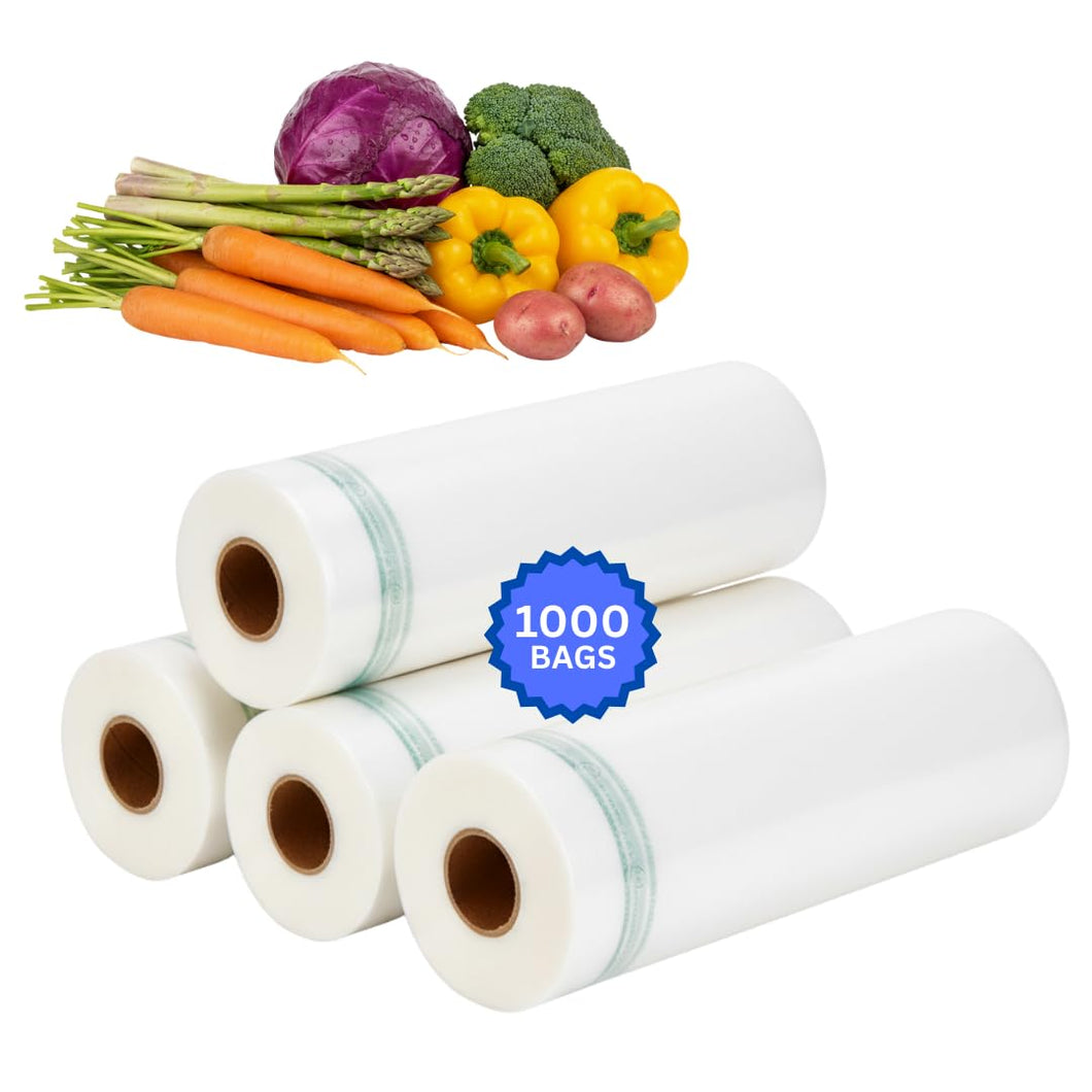 ASSUREPAK INC. - Clear (Natural Color) Produce Rolls (HDPE) - 12