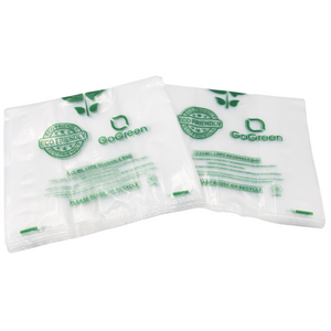 Clear Reusable/Eco-Friendly LDPE T-Shirt - Jumbo 17"x8"x29" - 100 Bags - 57 Micron (2.25 mil) - Clear - CLLD225MREUSE1729 - AssurePak