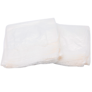 ASSUREPAK INC. - Clear Natural Color T-Shirt Bags - 1/10 BBL 8"X4"X15" - 1500 Bags - 14 microns - Clear - CLR8415BBL14M
