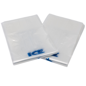 LDPE Ice Bags - 6"x19" - 1000 Bags - 1.25 mil - Clear - 3LBICELDWF - AssurePak