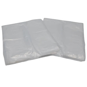 Clear (Natural Color) LDPE Poly (No Venting Holes) - 10"x8'x24" - 200 Bags - 1.4 mil - Clear - LDPOLY10824WF-XHD - AssurePak