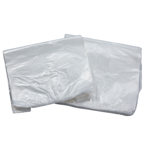 Clear Natural Color T-Shirt Bags - 1/5 BBL 13"X10"X23" - 500 Bags - 14 microns - Clear - CLR131023 - AssurePak