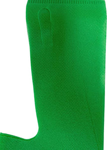 Green PP Non Woven Reusable Bags - 1/6 BBL 12"X7"X22" - 100 Bags - 40 GSM - Green - 12722GRNPPNWRB40 - AssurePak