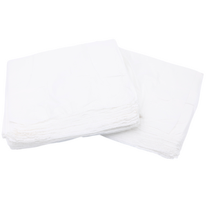 ASSUREPAK INC. - White Unprinted HDPE T-Shirt Bags - 1/6 BBL 11.5"X6"X21" - 1000 Bags - 13 microns - White - LOOP-WHITE