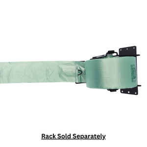 Narrow Profile Produce Roll Bags - 16"X28" - 1900 Bags - 8 microns - Green Tint - 1628NPPROD8M-EXTC - AssurePak