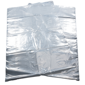 Clear (Natural Color) LDPE Poly (No Venting Holes) - 31"x49" - 100 Bags - 1.2 mil - Clear - LDPOLY3149WF - AssurePak
