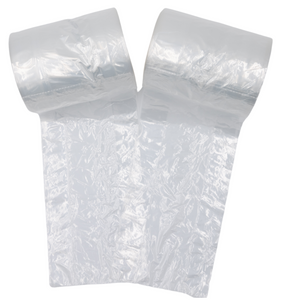 Clear (Natural Color) LDPE Poly Bag On A Roll - 6" x 3" x 15" - 2000 Bags - 1.0mil - Clear - SDPOLY6315ROLLWF - AssurePak