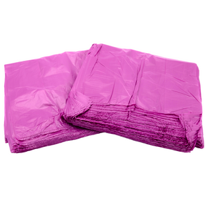 Easy Open - Colored Unprinted HDPE T-Shirt Bags - 1/6 BBL 11.5"X6"X21" - 1000 Bags - 13 microns - Burgandy - LOOP-BURG-EO - AssurePak