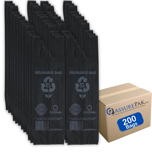 ASSUREPAK INC. - Black PP Non Woven Reusable Bags - One Bottle Bag 6