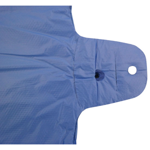 ASSUREPAK INC. - Colored Unprinted HDPE T-Shirt Bags - 1/10 BBL 8"X4"X15" - 1500 Bags - 14 microns - Blue - BLUE8415110BBL