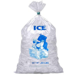 ASSUREPAK 20 LB Printed Ice Bags, 14