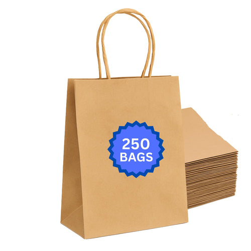 ASSUREPAK INC. - Paper Bags - Handle Bags - Kraft Color - 5.5