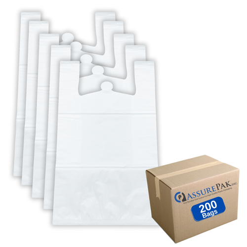 ASSUREPAK INC. - Clear Natural Color T-Shirt Bags - 20