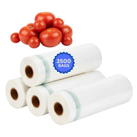 ASSUREPAK INC. - Clear (Natural Color) Produce Rolls (HDPE) - 10