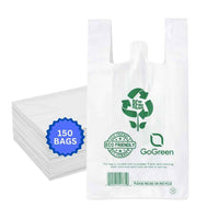 ASSUREPAK INC. - White Reusable/Eco-Friendly LDPE T-Shirt - 1/6 BBL 12