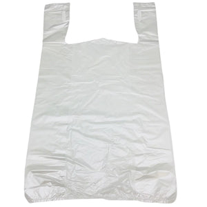 Clear Natural Color T-Shirt Bags - 1/5 BBL 13"X10"X23" - 500 Bags - 14 microns - Clear - CLR131023 - AssurePak