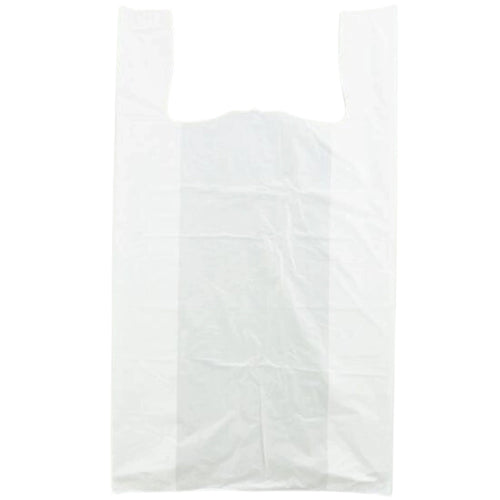 ASSUREPAK INC. - White Unprinted HDPE T-Shirt Bags - 17