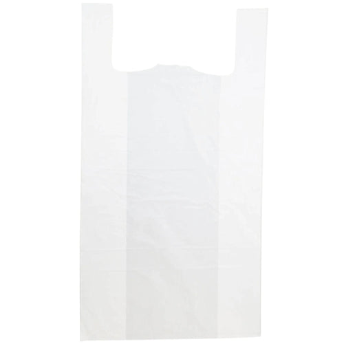 ASSUREPAK INC. - White Unprinted HDPE T-Shirt Bags - 20