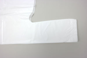 ASSUREPAK INC. - White Unprinted HDPE T-Shirt Bags - 17"X8"X29" - 500 Bags - 18 microns - White - 10050