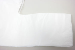 ASSUREPAK INC. - White Unprinted HDPE T-Shirt Bags - 20"X10"X36" - 250 Bags - 18 microns - White - 100SJXL201036