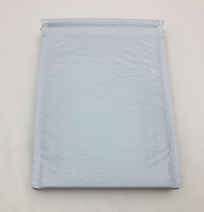 Self Seal Lip Poly Bubble Mailers Bags  - 3/16" BBL - 6.5"x9" + 1.5" - 250 Bags - 2.35 Mil - White - AssurePak - TB-0-6510