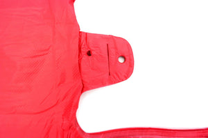 Colored Unprinted HDPE T-Shirt Bags - 1/10 BBL 8"X4"X15" - 1500 Bags - 14 microns - Red - RED8415110BBL - AssurePak