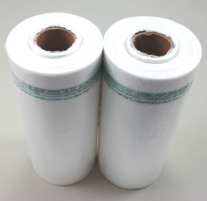 Clear (Natural Color) Produce Rolls (HDPE) - 10"X15" - 3500 Bags - 11 microns - Clear - HDPROD101535WF - AssurePak