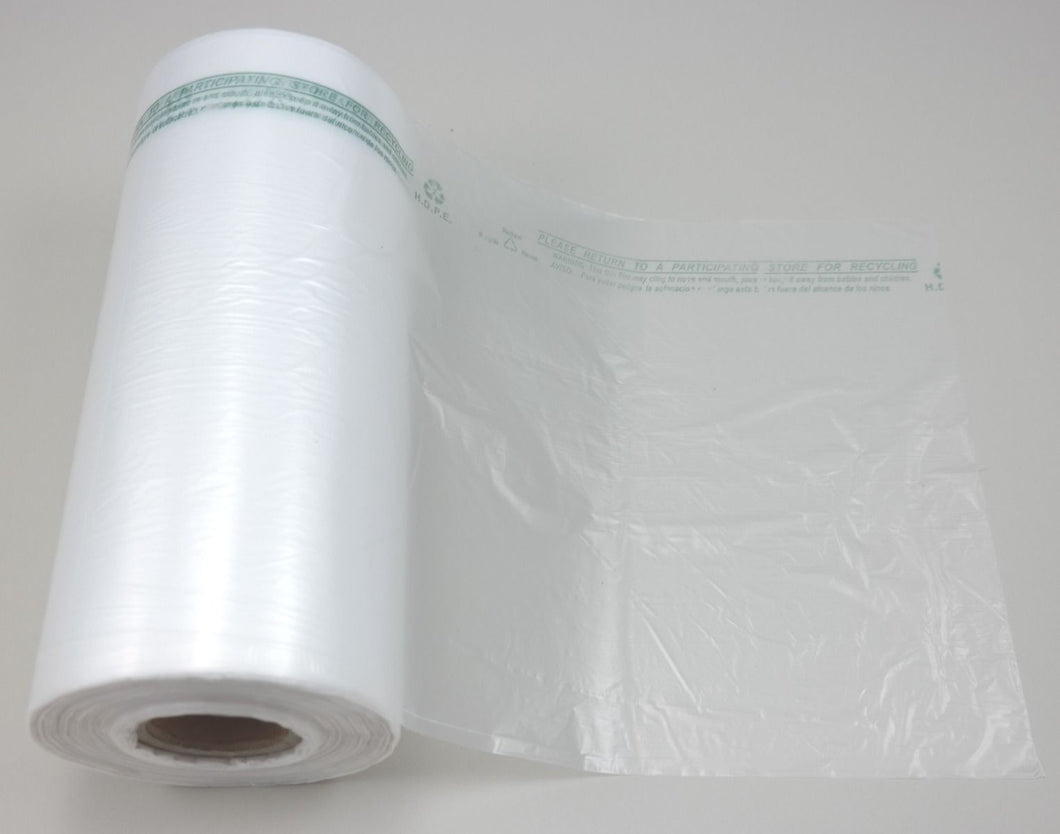 Clear (Natural Color) Produce Rolls (HDPE) - 10